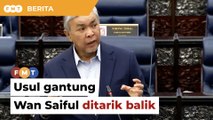 Zahid tarik balik usul gantung Wan Saiful 6 bulan