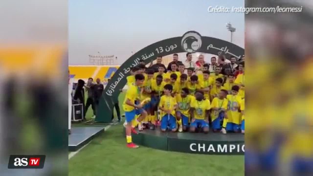 Cristiano Ronaldo’s son crowned champion with Al Nassr youth team