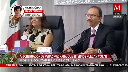 Josué Cervantes Martínez pide agilizar la firma de convenio para que los reos puedan votar