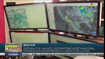 Bolivia mantiene alerta nacional por la época de lluvias
