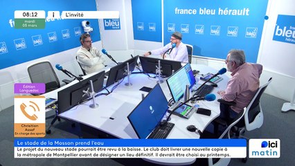 Christian Assaf, vice président de la métropole de Montpellier en charge des sports.