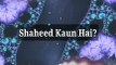 Shaheed Kaun Hai? #islam #allah #muslim #islamicquotes #quran #muslimah #allahuakbar #deen #dua #makkah #sunnah #ramadan #hijab #islamicreminders #prophetmuhammad #islamicpost #love #muslims #alhamdulillah #islamicart #jannah #instagram #muhammad #islamic