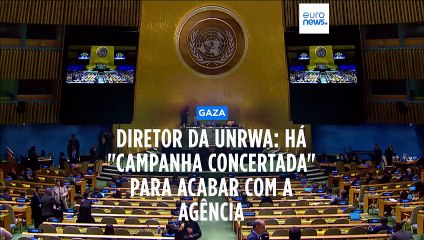 Chefe da UNRWA denuncia "campanha concertada" para fechar a agência