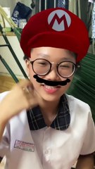 nữ sinh cấp 2 review gói mì siêu cay tự làm tại nhà