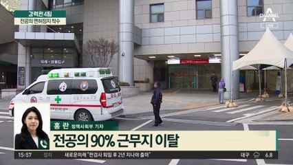 미복귀 전공의 면허정지 시작…의대 3401명 증원 신청