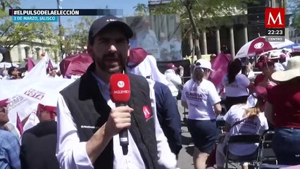 Claudia Sheinbaum desarrolla intensa jornada de campaña en Jalisco