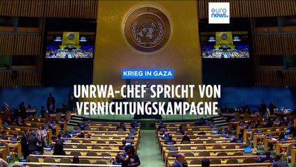 Krieg in Gaza: UNRWA-Chef spricht von Vernichtungskampagne Israels