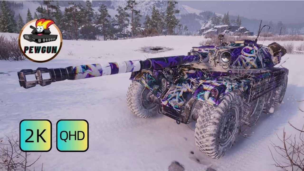 PANHARD EBR 105 鋼鐵之躍，戰場的霸主！ | 10 kills 7k dmg | world of tanks |  @pewgun77 ​