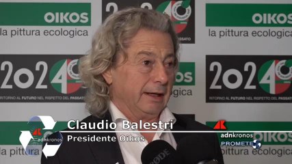 Balestri: “ Oikos ha portato nel mondo la pittura ecologica”