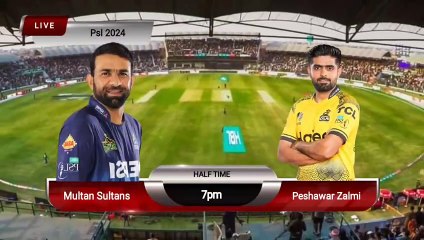 PSL9 - 2024 Today Match Peshawar Zalmi Vs Multan Sultans  Playing 11  PZ Vs MS Match Today_1080pFHR
