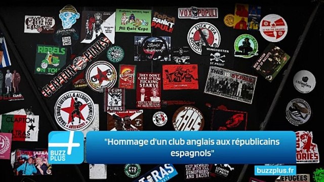 Hommage d'un club anglais aux républicains espagnols