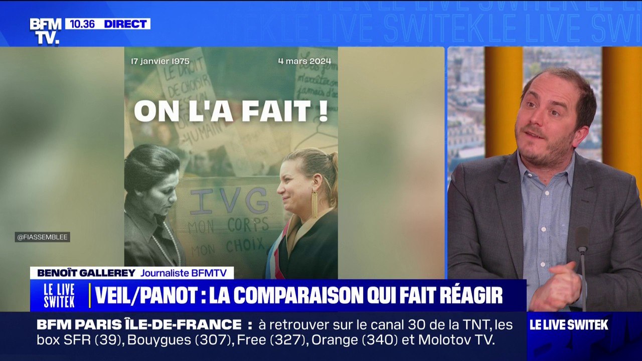 Inscription de l'IVG dans la Constitution: la polémique de la comparaison entre Simone Veil et Mathilde Panot