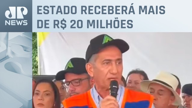 Comitiva do governo federal visita áreas atingidas pela cheia no Acre