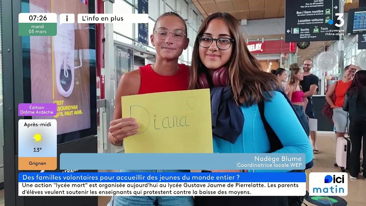 Devenez famille d'accueil pour des lycéens étrangers !