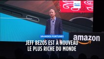 Business : Jeff Bezos à nouveau l'homme le plus riche du monde