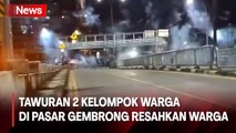 Tawuran 2 Kelompok Warga Terjadi di Pasar Gembrong, Warga Resah