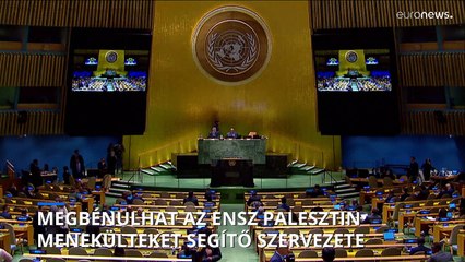 Megbénulhat az UNWRA, az ENSZ palesztin segélyszervezetének működése