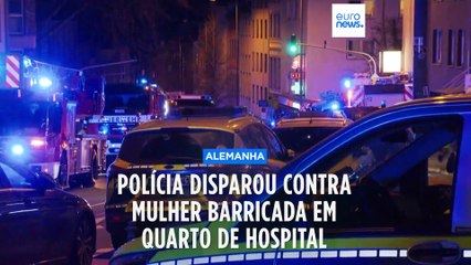 Polícia alemã disparou contra mulher barricada em quarto de hospital