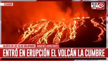 Alerta en las Islas Galápagos por la erupción del volcán La Cumbre