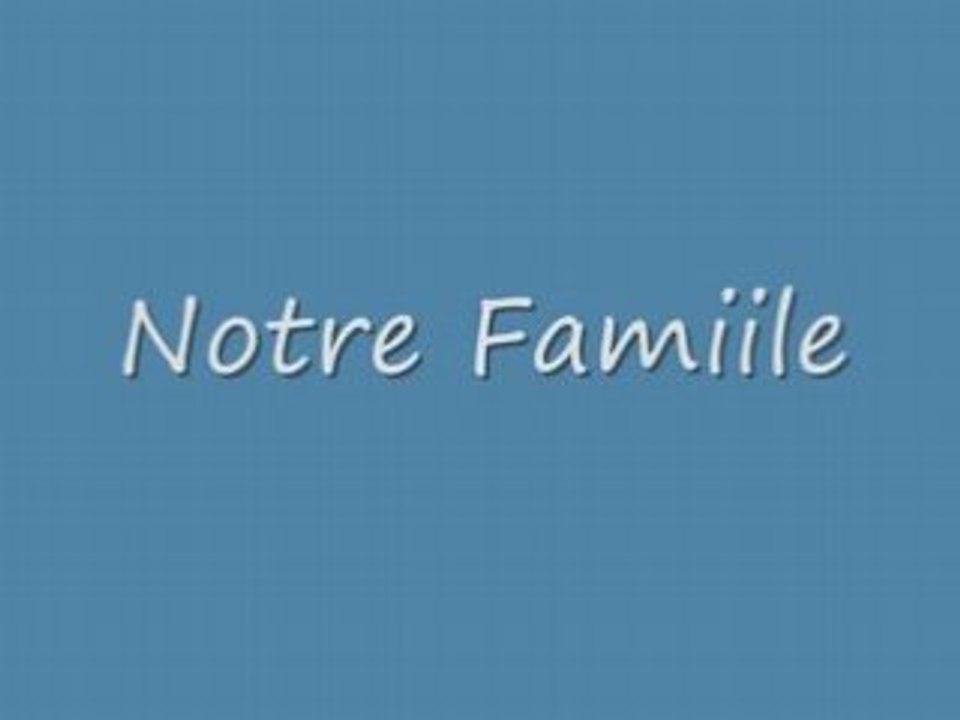 Ma Famille