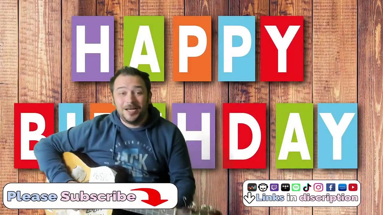 Happy Birthday, Christian! Geburtstagsgrüße an Christian