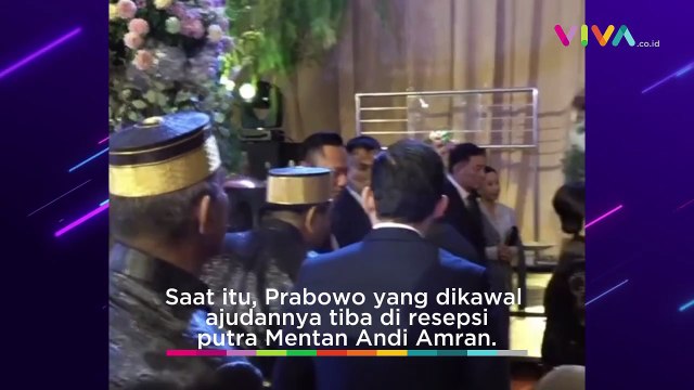 Amien Rais Serobot Ajudan Demi Salaman dengan Prabowo