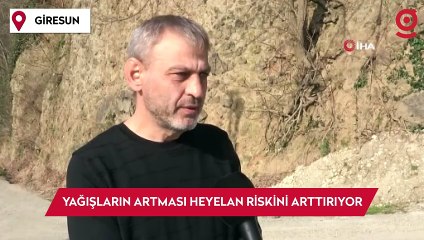 "Sıcakların ve yağışların artması heyelan riskini arttırıyor"