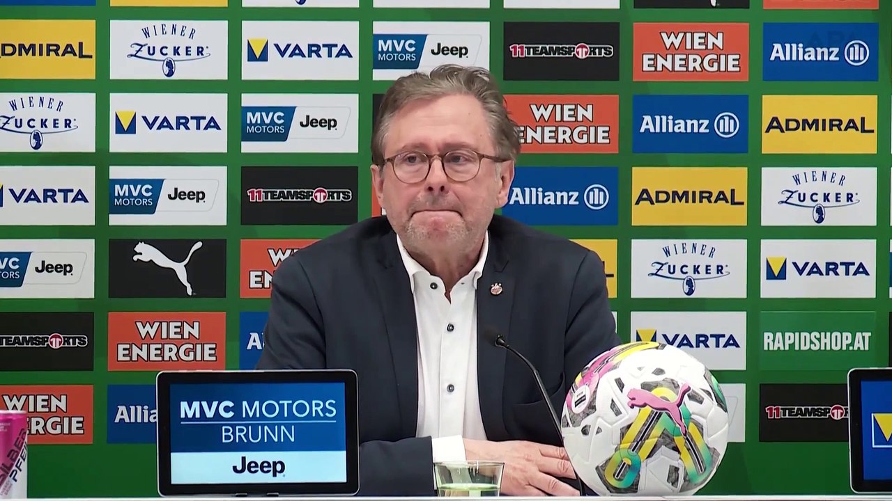 Fußball: Rapid kündigte Protest gegen Spielersperren an