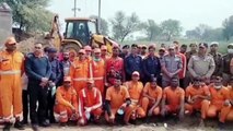 NDRF team reached Punkhar, mock drill for prevention from natural disaster...watch video