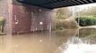 Flooding in Westcourt Drive, Bexhill, East Sussex, on March 5 2024