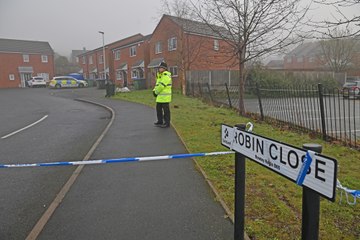 Report from the scene at Robin Close