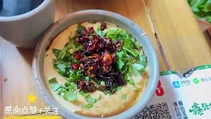 This mouthful of boiled lamb, without making a sound, is so delicious!!!
