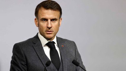 Emmanuel Macron appelle les alliés de l'Ukraine à « ne pas être lâches »