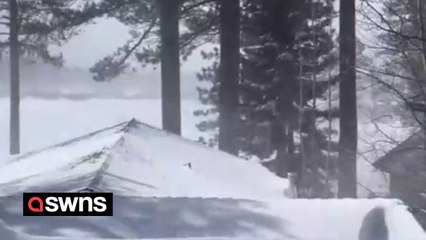 Video shows blizzard conditions in Reno, Nevada