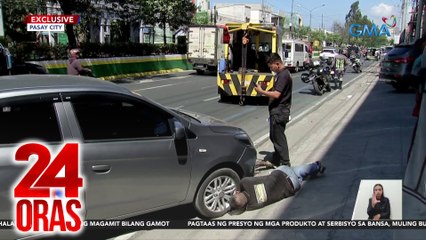 Mga customer ng ilang establisyimento, kabilang sa nasita at na-tow dahil ilegal na nakaparada | 24 Oras