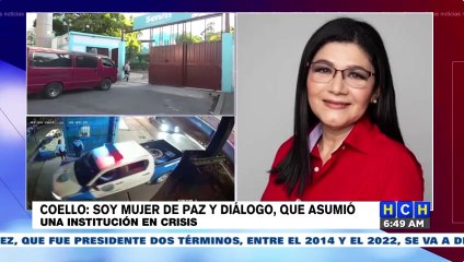 "Soy una mujer de paz y diálogo": Ministra de Senaf, tras zafarrancho de colectivos