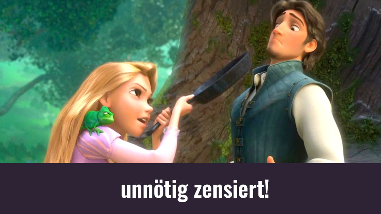 Disneys Rapunzel - unnötig zensiert!