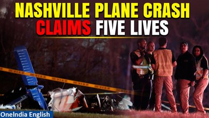 Nashville Plane Crash: 5 Fatalities After Small Plane Crashes onto I-40 Highway| Oneindia News