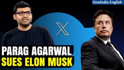 Elon Musk sued by ex-Twitter executives including Parag Agarwal for $128 million  | Oneindia News