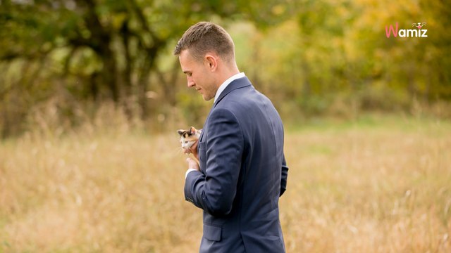 Als die Braut das Geschenk sieht, weiß sie, dass er der Mann fürs Leben ist!