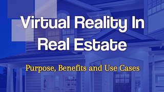 Virtual Reality In Real Estate #VRinRealEstate #HiddenBrains #vr
