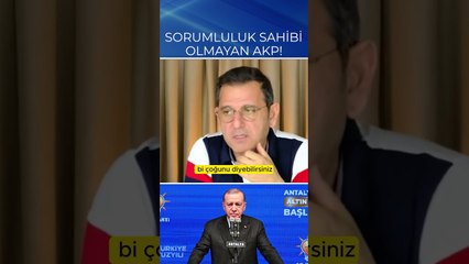 SORUMLULUK SAHİBİ OLMAYAN SİYASET ÖRNEĞİ AKP! #shorts