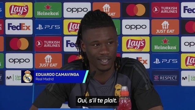 Camavinga s'amuse des journalistes : Tu veux que je te dise la vérité ?