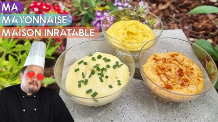 Comment FAIRE de la Mayonnaise MAISON à la Main ! Tellement Savoureuse !
