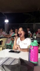 She hit the high Notes 