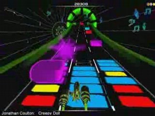 Audiosurf - Creepy Doll (Jonathan Coulton)