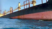 كارثة بيئية تهدد اليمن إثر غرق سفينة أسمدة استهدفها الحوثيون