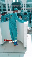 تنظيف  الحرم المكي