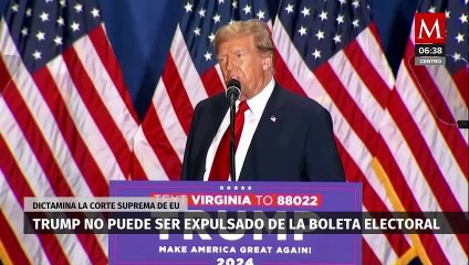 Donald Trump regresa a la boleta electoral de Colorado tras fallo de la Corte Suprema de EU