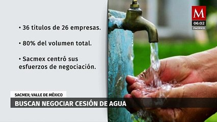 CdMx negocia con empresas por crisis hídrica, busca extraer agua de pozos concesionados